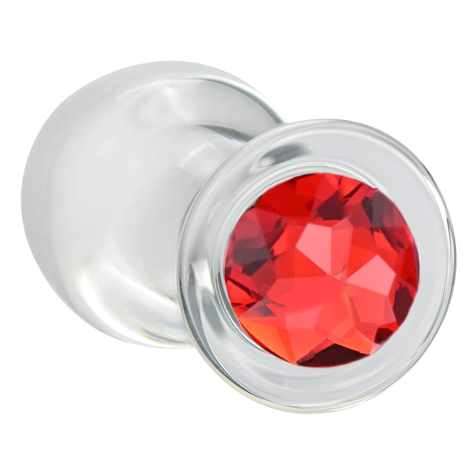 Crystal Anal Plug Bum Plugs Jewelry Anal Trainer Sets Adults Toys, Glass Butt Plug Large Medium Small Anal Stimulation Sex Toys
