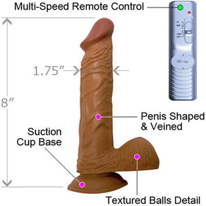 All American Real Skin Whoppers Dong Dildo, 6 Inch