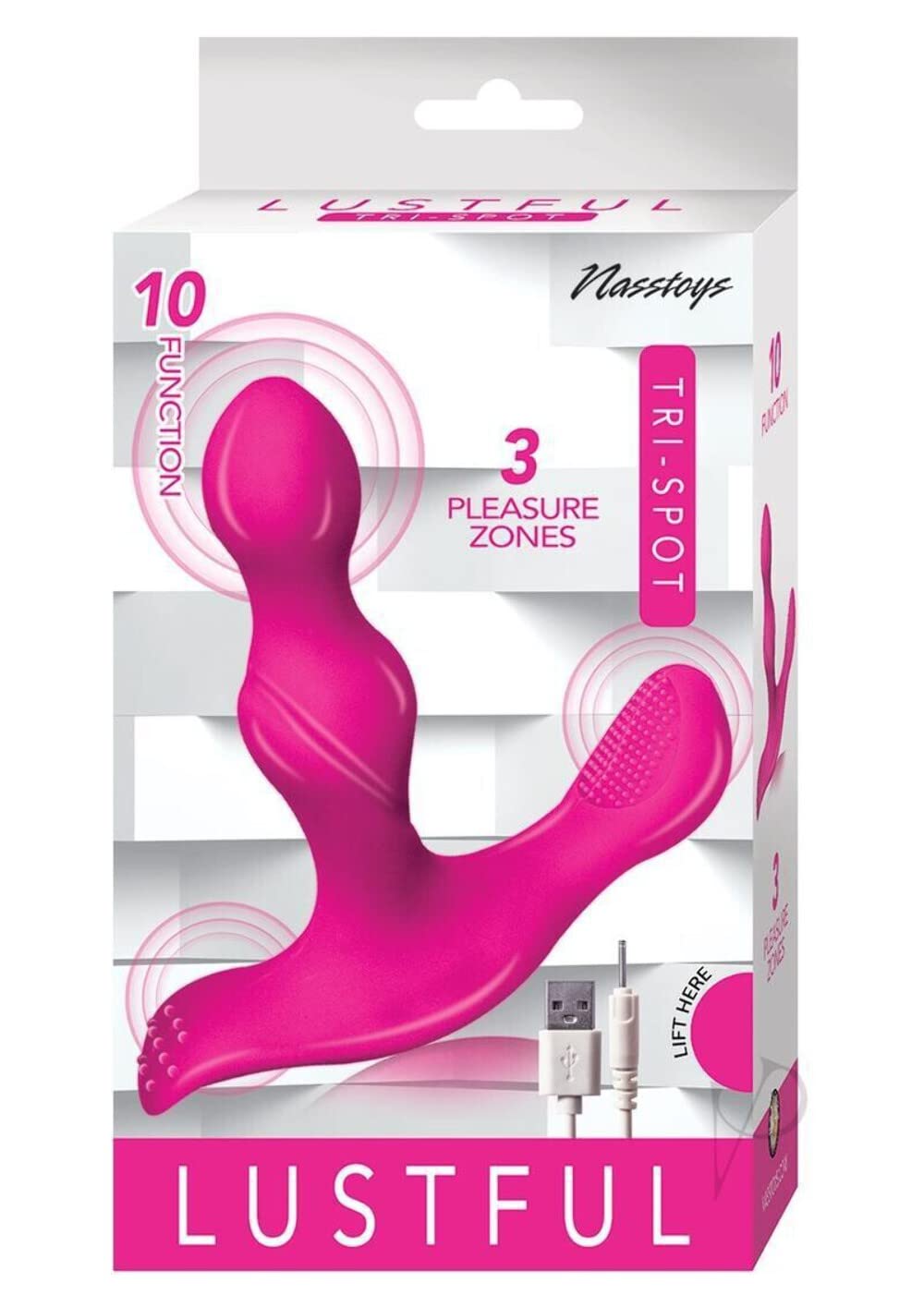 (Wd) Lustful Tri-Spot Pink