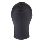 Women and Men 's Full Face Bondage Hood Mask for Sex Games, BDSM Toys Sex Mask Hoods, Sex Toys Stretchable SM Hoods Mask (Black-
