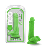 Neo - 6In Dual Dens W/Balls Neon Green