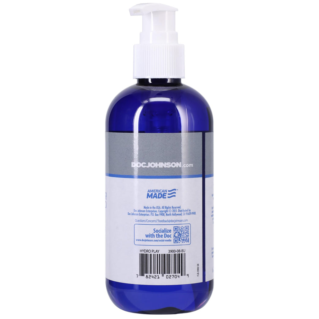 Doc Johnson Titanmen - Hydro Play Water Based Lube - Long Lasting & Smooth With Quick & Easy Clean Up - Versatile And Multi-Purp