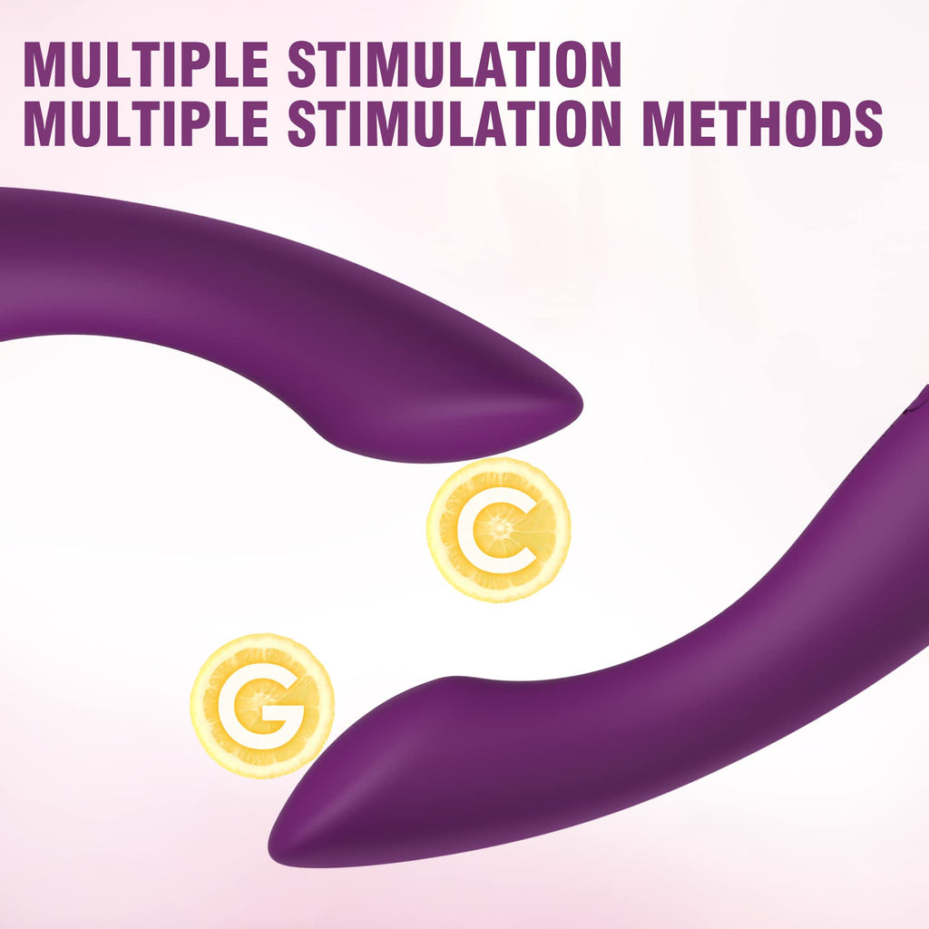 Gspot Vibrator Dildo Sex Toys - SVAKOM Female Vibrating Dildos Clitoral Stimulator Personal Massager Adult Toy with 5 * 5 Vibrat