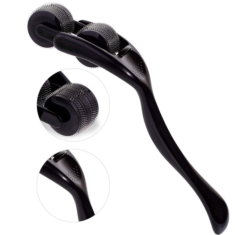 Wartenburg Pinwheel, Double Pinwheel 9-Row-Pin Sensory Play BDSM Bondage Sex Toy for Couple