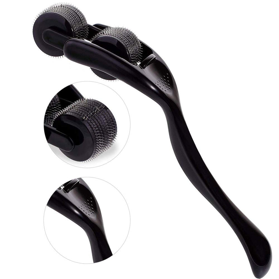 Wartenburg Pinwheel, Double Pinwheel 9-Row-Pin Sensory Play BDSM Bondage Sex Toy for Couple
