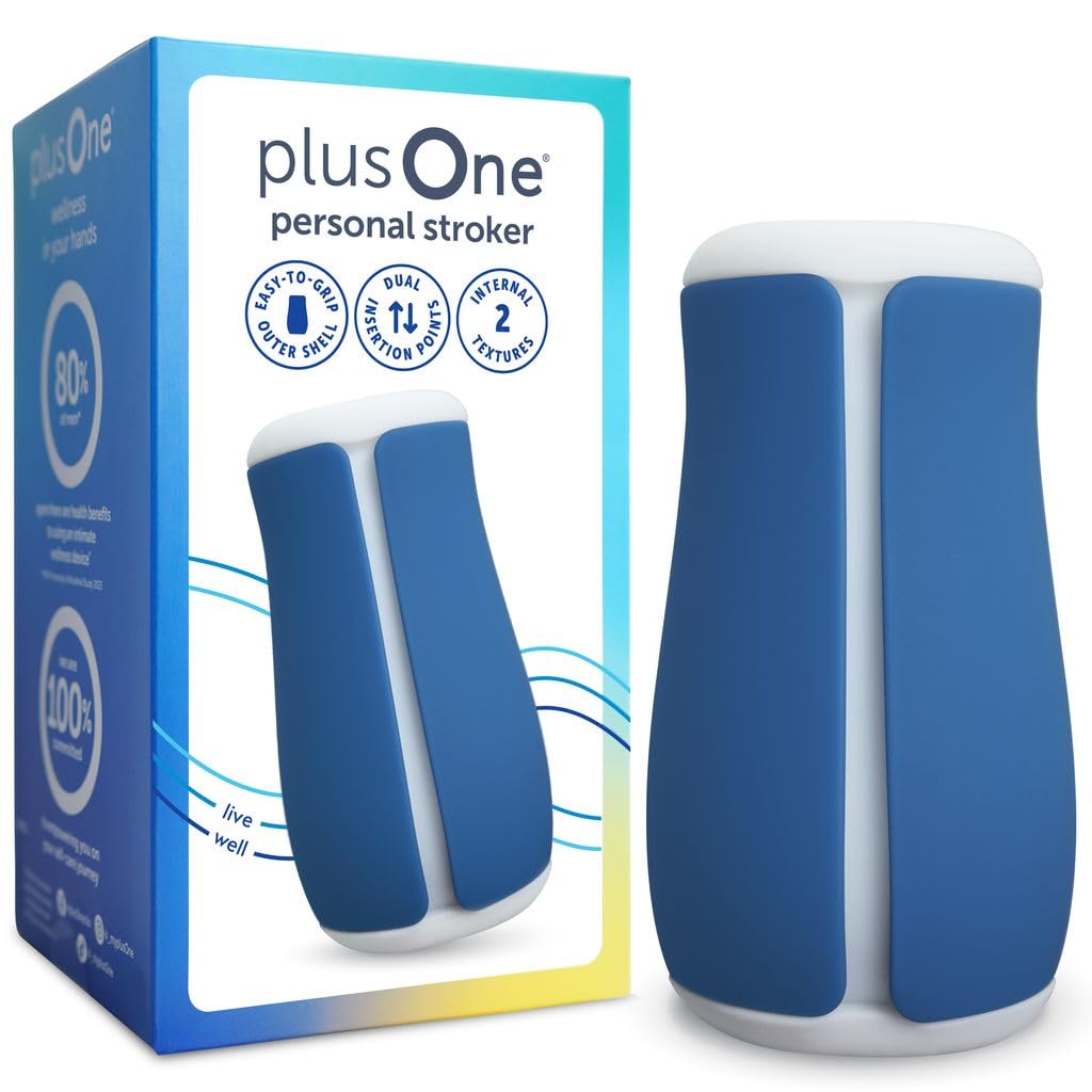 plusOne Personal Male Masturbator Stroker Pocket Stroker Silicone Mens Fleshlight Sleeve Compact Male Sex Toy Men Pocket Pussy D