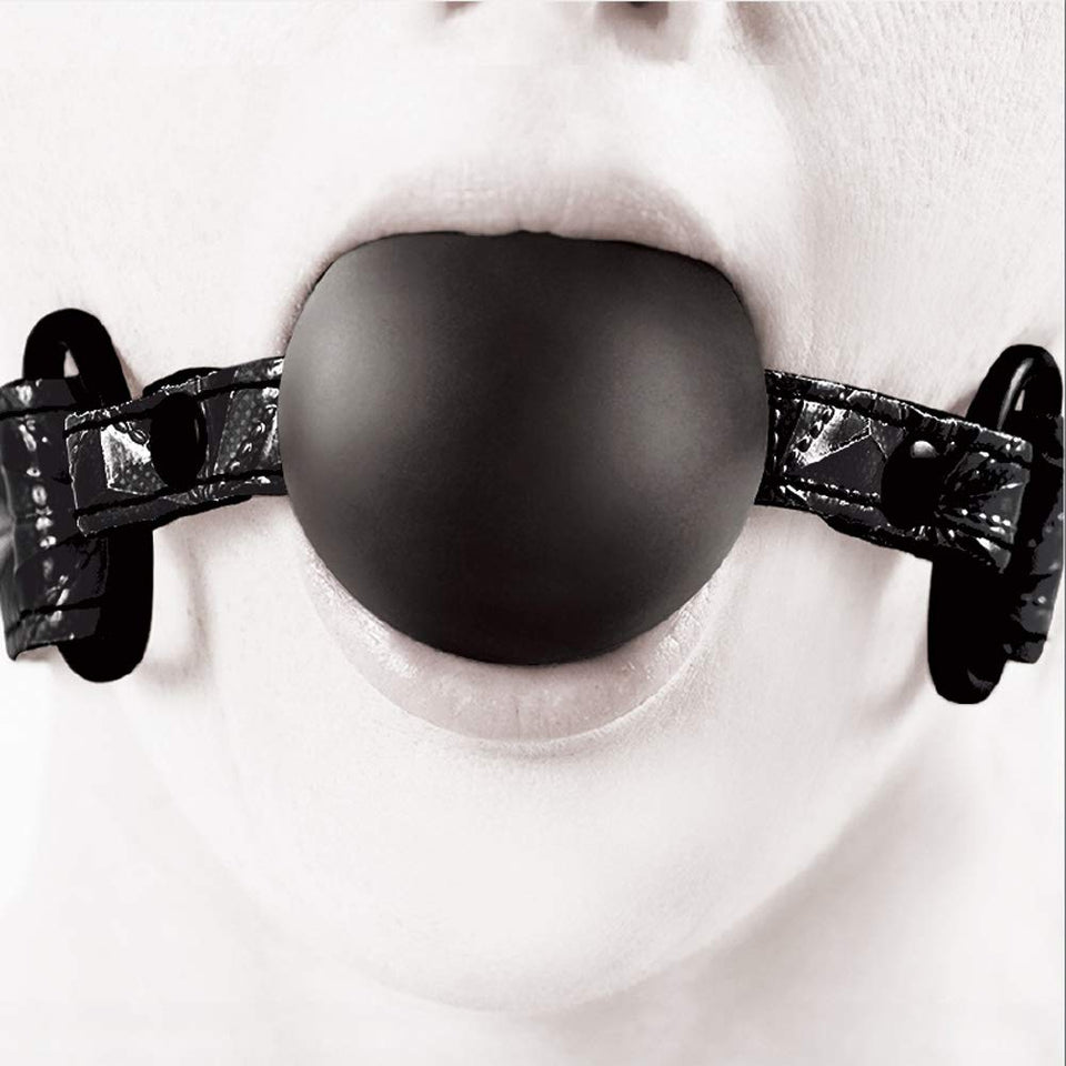 Sinful Soft Silicone Gag Black