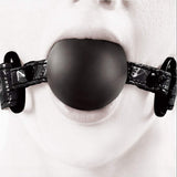 Sinful Soft Silicone Gag Black