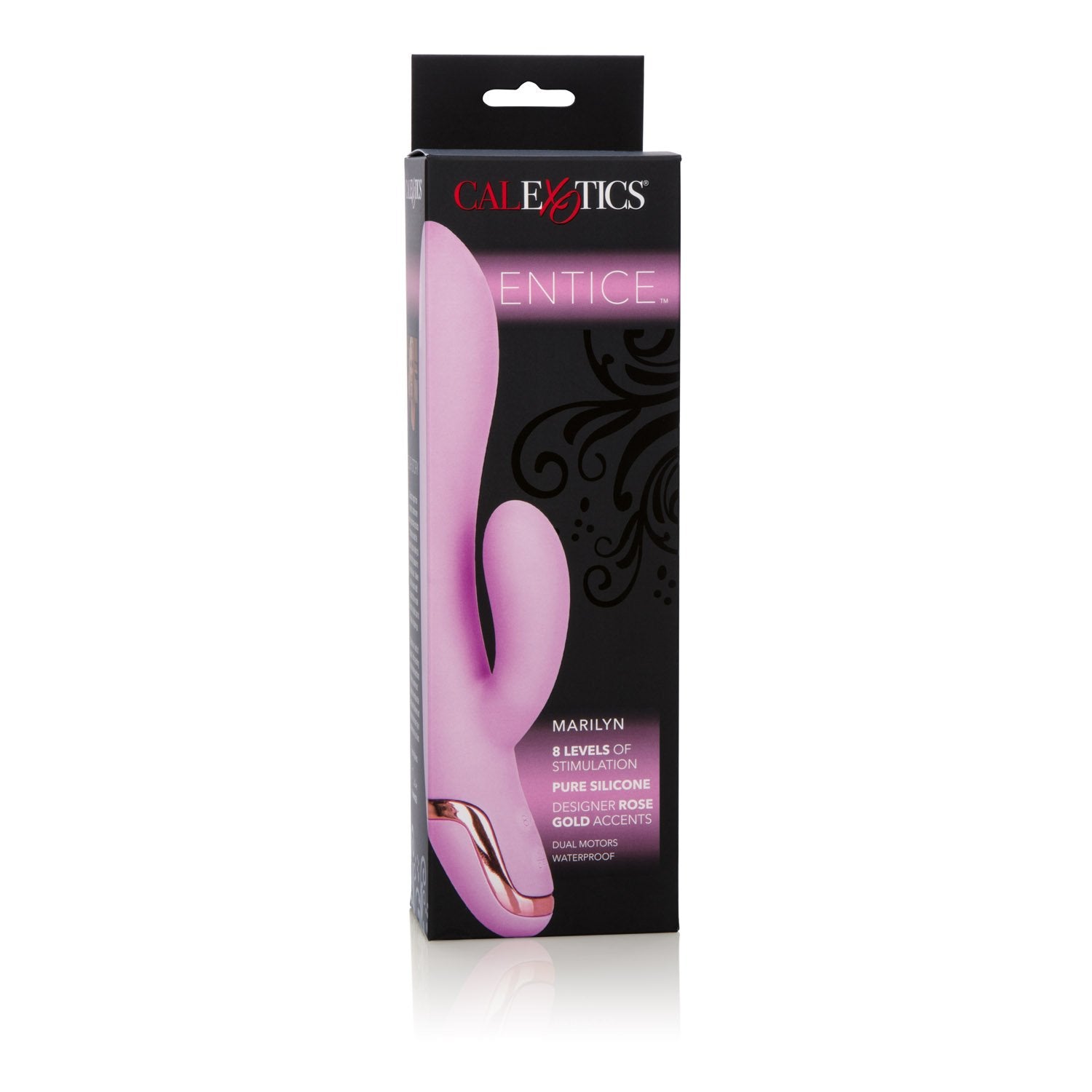 Calexotics Entice Marilyn - Waterproof Silicone Vibrator - Adult Sex Toys For Couples - 8-Function Rabbit Clitoral G Spot Massag