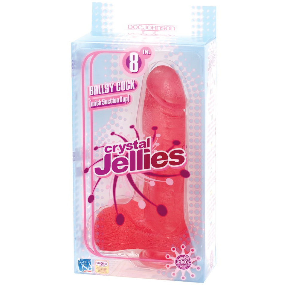 Crystal Jellies 8In Realistic W/Balls Pi