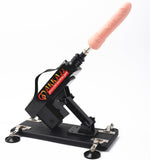 Powerful Sex Machine Automatic Retractable & Thrusting Machine Adult Sex Toys With Various Attachments Black