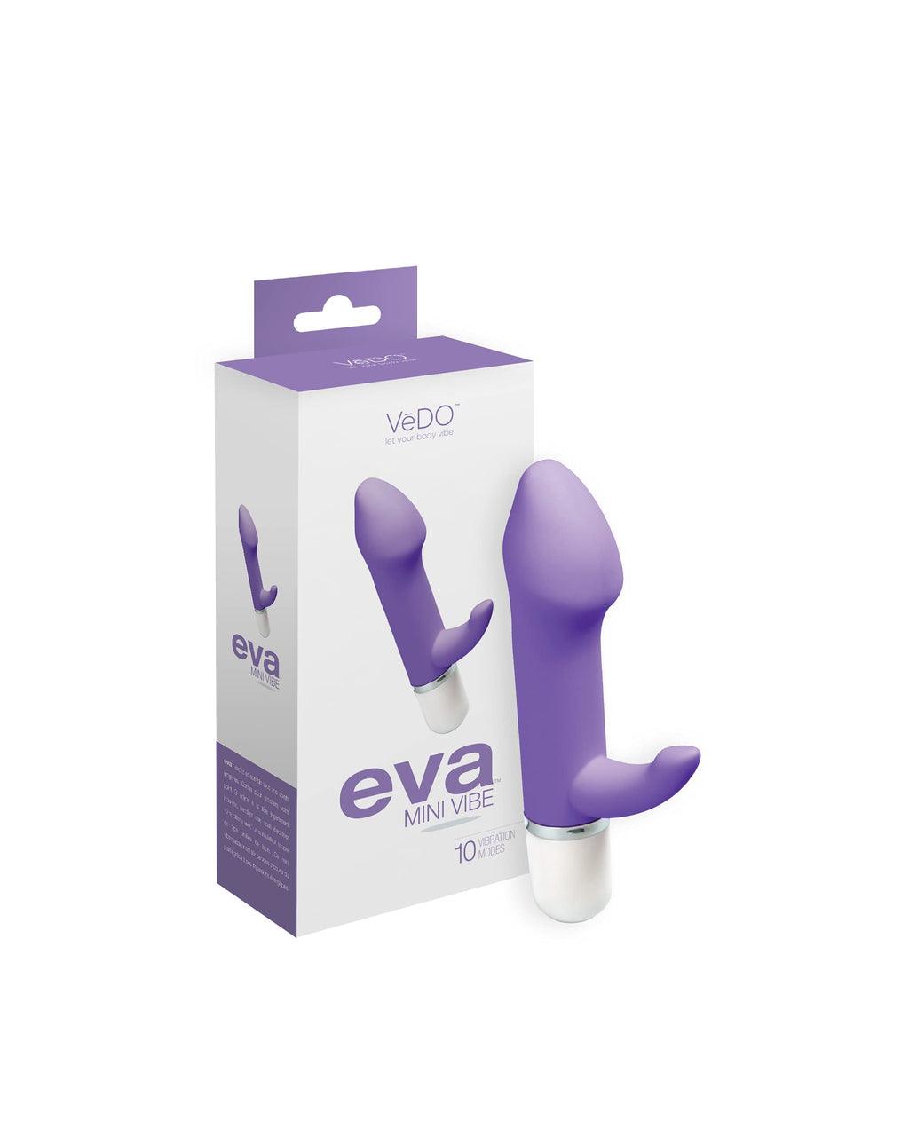 Vivido Eva Mini Vibe Vibrator Orgasmic Orchid