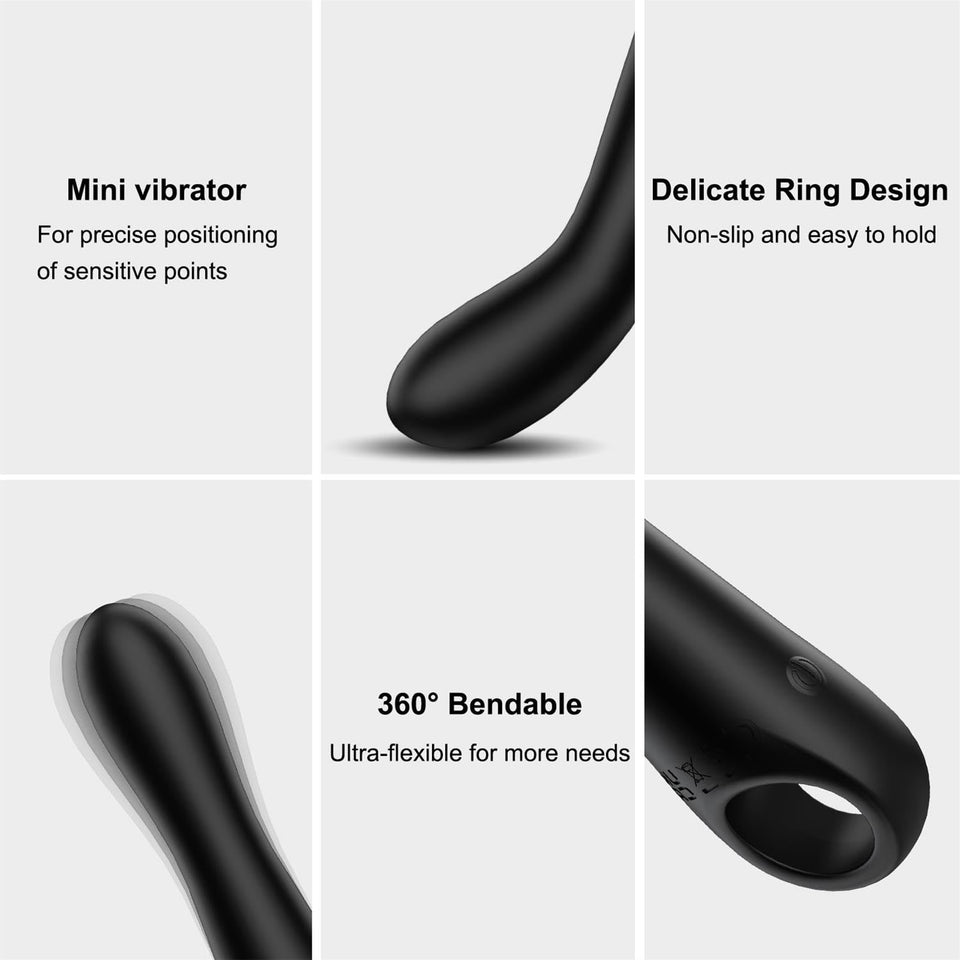 Mini Bullet Vibrators Adult Sex Toys for Woman - NSBAN G Spot Dildo Vibrator for Female Clitoral Stimulation with 10 Vibrating M