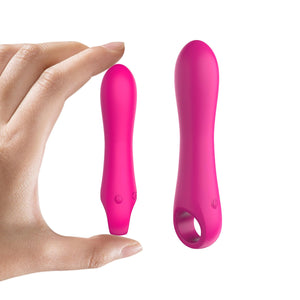 Adult Toys G Spot Dildo Vibrator - NSBAN Mini Vibrating Dildos with 10 Powerful Vibrations Modes, Anal Clitoris Finger Vibrators