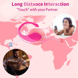 Remote Control Vibrator with App Couple Sex Toys - Wearable G Spot Female Vibrator for Vagina Anal Clitoris Stimulator, 9 Vibrat