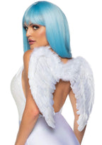 Marabou Trimmed Feather Angel - O/S / White