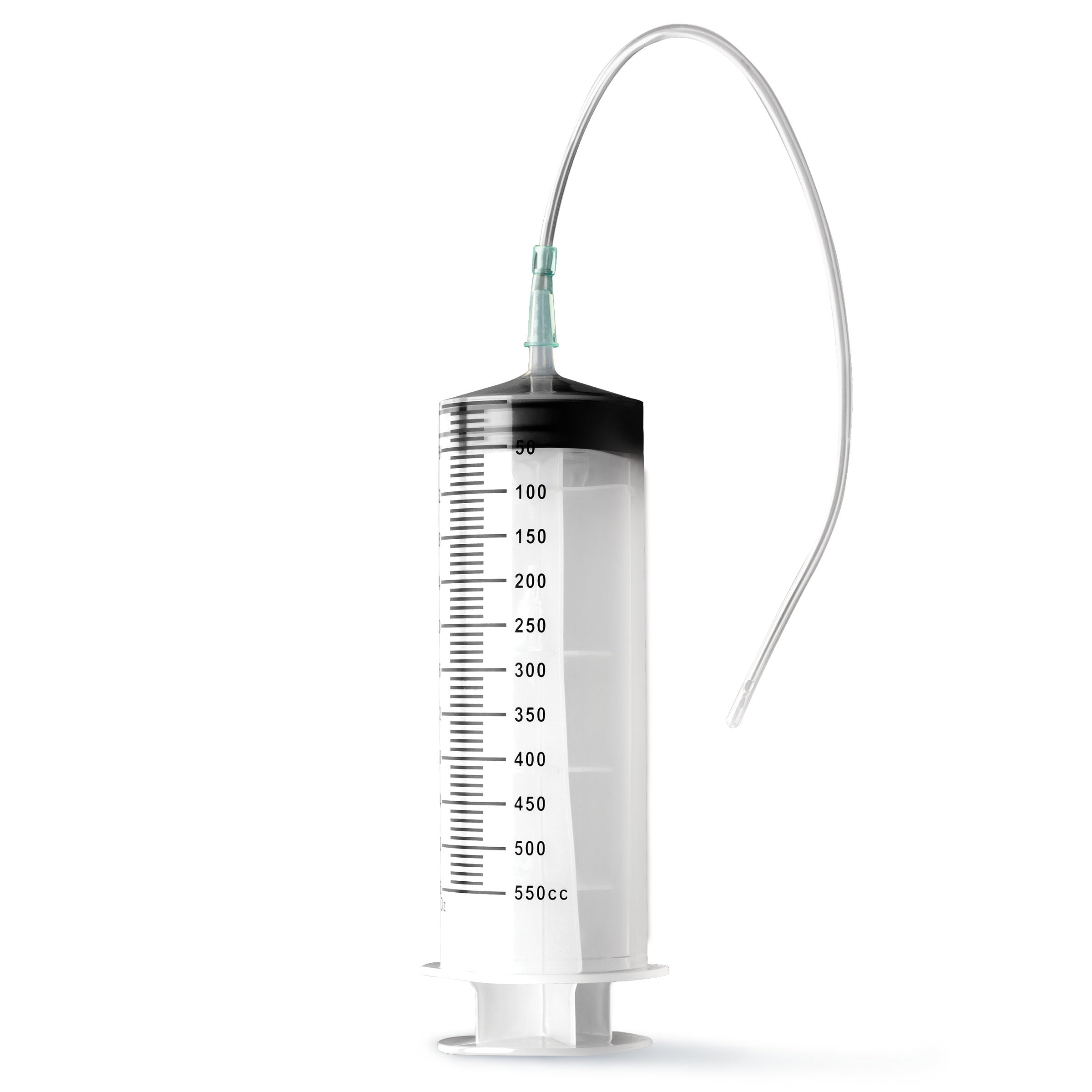 Cleanstream 500 Ml Enema Syringe With Tube For Anal Cleansing. Tapered Tip For Easy Insertion - 500 Ml, Clear