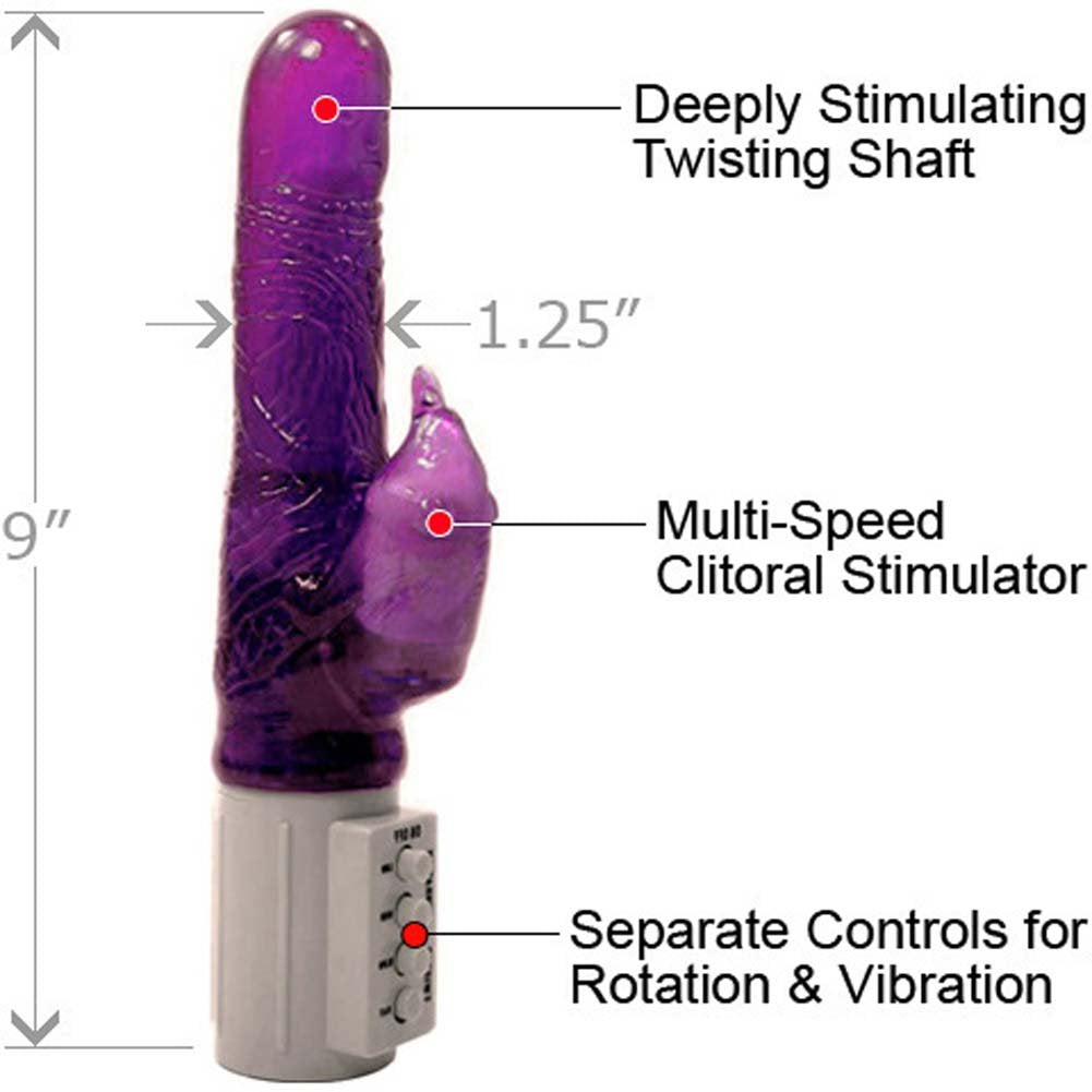 Golden Triangle Osaki Ultimate Beaver Vibrator, Lavender