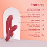 Tracys Dog Rabbit Sucking Vibrator - Adult Sex Toys for Clitoral G Spot Stimulation, 3 Suction & 10 Vibration & Come-Hither Mode