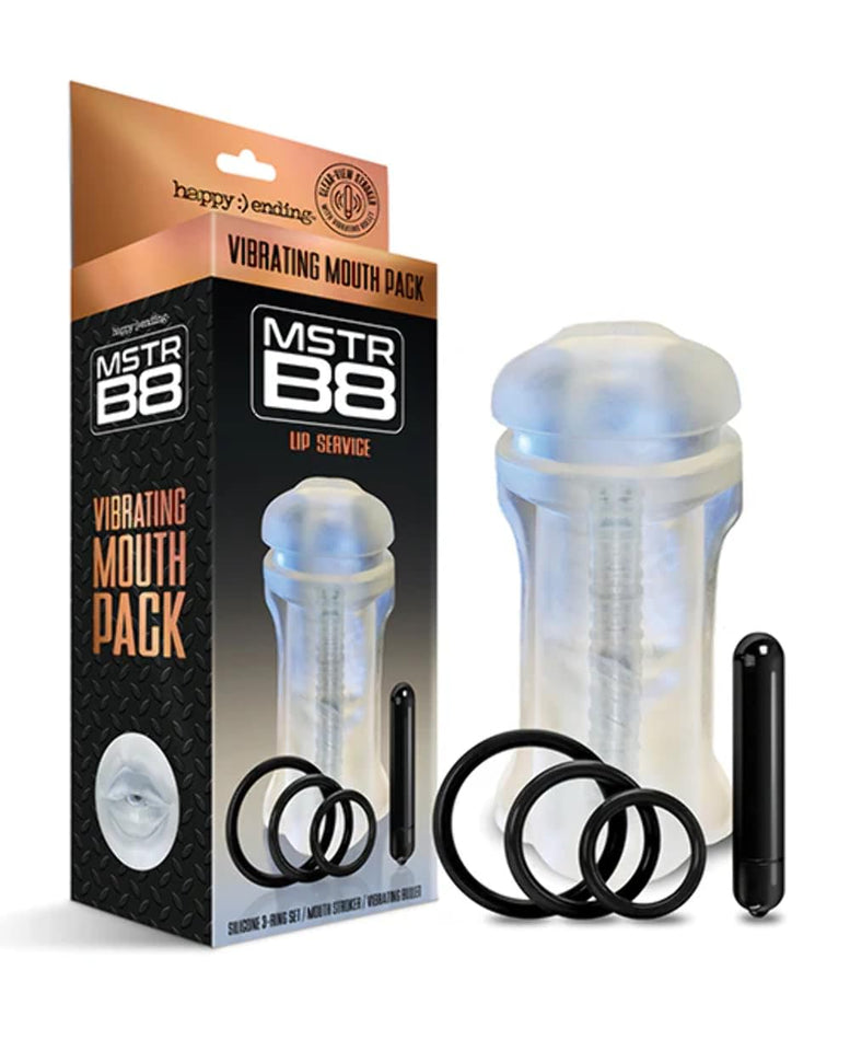 Happy Ending Mstr B8 Vibe Oral Pack 5Pc
