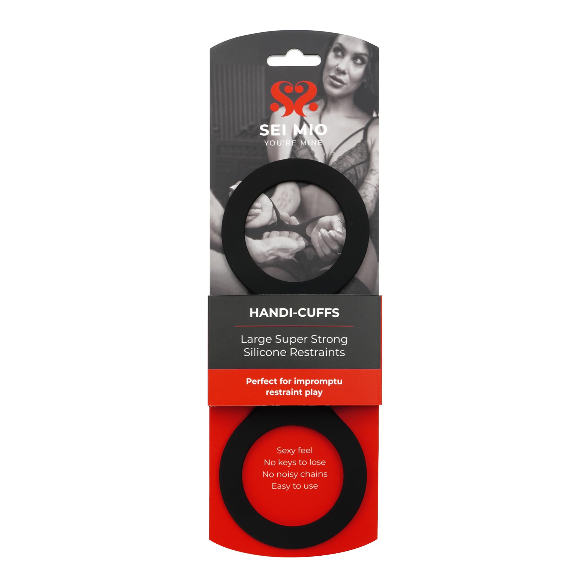 Sei Mio Handi-Cuffs Large Silicone Cuffs