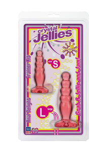 Crystal Jellies Anal Del Trainer Kit Pnk