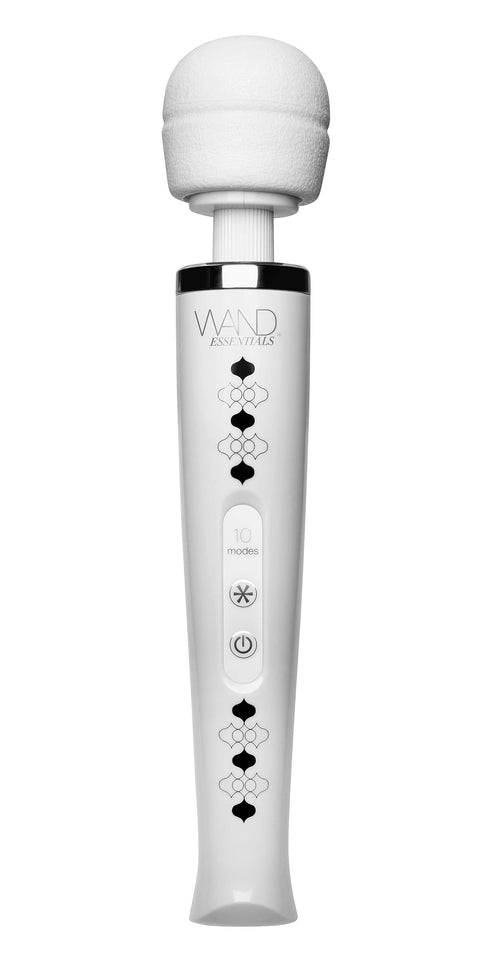 Utopia 10 Function Cordless Rechargeable Wand Massager - White
