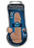 Curve Novelties Fleshstixxx 8In Silicone Dildo Wballs - Latte