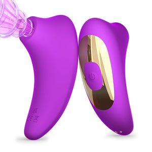 Sucking Vibrator Sex Toys - Rose Sucker Vibrators with 10 Suction & Vibrating Modes for Clitoral Nipple Anal Stimulation, Adult