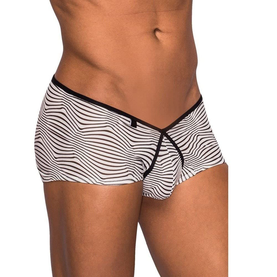 (WD) MICRO SHORT TRANQUIL ABYS BLACK/ WHITE SMALL