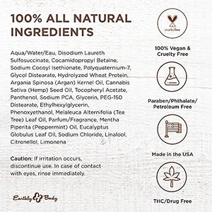 Earthly Body Miracle Oil Shampoo 16Oz Tea Tree