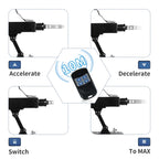 ANNGEOK Sexmachine Remote Sets 3XLR Thrusting Dildo Machine Remote Control Device Sex Attachments Control Suit, 3XLR Thrusting M