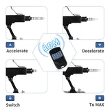 ANNGEOK Sexmachine Remote Sets 3XLR Thrusting Dildo Machine Remote Control Device Sex Attachments Control Suit, 3XLR Thrusting M