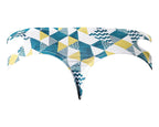 Cut It Out! Cutout Thong Blue L/Xl
