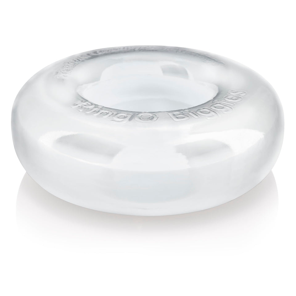 Screaming O Ringo Biggies, Clear - Iconic Award Winning Cock Ring, Disposable Cock Ring - Penis Ring, Increase Pleasure - Couple