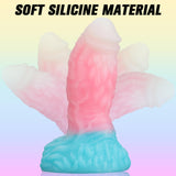 XINBALE 9.05 '' Unique Shaped Realistic Dildo,7.08 '' Insertion Length and 2.75 '' Diameter Dildo with Strong Suction Cup for Ha