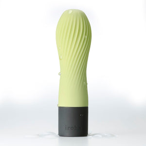 Iroha Zen Matcha Soft Silicone Women Vibrator, Intimate Waterproof Personal Dildo Massager, Clitoral Stimulator Battery Powered