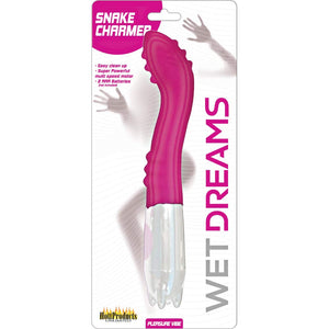 Hott Products Unlimited 62505: Wet Dreams Snake Charmer Vibe Magenta
