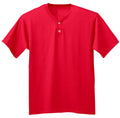 A4 Tek 2-Button Henley Scarlet L