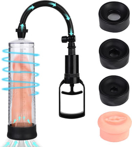 Vacuum Penis Pump, Pump for Men Enlargement, Manual Penis Vacuum for Erection and Male Enhancement, Air Pump Strengthen The Tigh