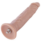 Hismith 7.48 '' Silicone Anal Dildo for Hismith Premium Sex Machine with KlicLok System, 7.18 '' Insertable Length, Girth 4.72 '