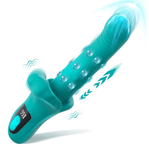 Sex Toys Vibrator Clitoral G Spot Dildo, Adult Sex Toy for Women 9 Thrusting 9 Vibrating 9 Swing, Anal Clit Nipple Dildos Rabbit