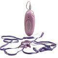Pipedream Strap On Mini Butterfly, Purple