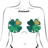 Pastease Holographic Green Clover Full Coverage