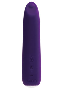 VeDO Boom Bullet Vibrator, Warming Rechargeable Waterproof 10 Vibration Mode Adult Sex Toy, Purple