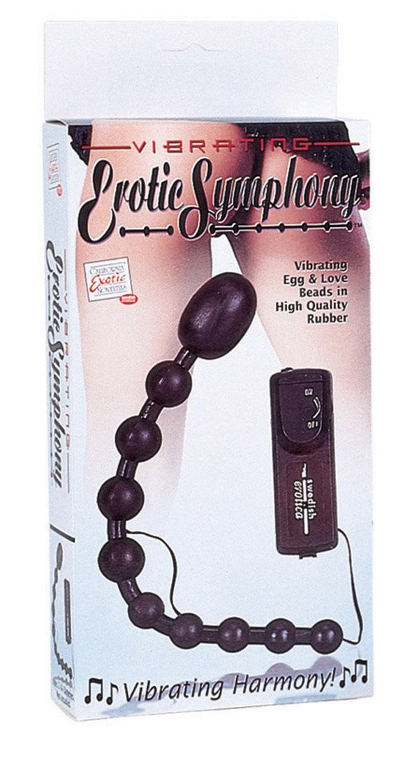 California Exotics Erotic Symphony Vibrating Anal Beads