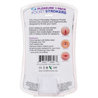 Cloud 9 Trio Stroker Pussy Ass Mouth Masturbator Kit
