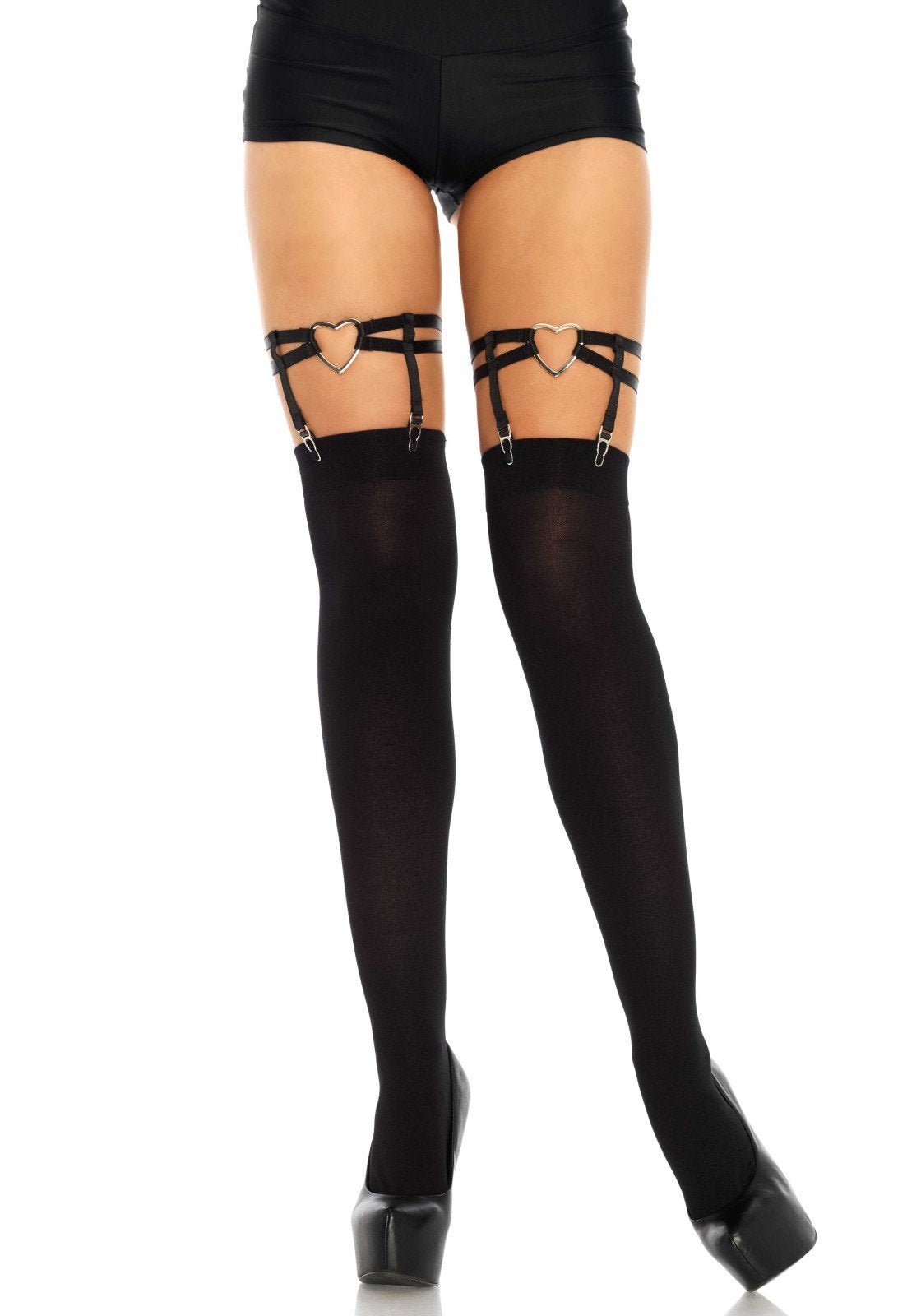 Dual Strap Elastic Garter Susp