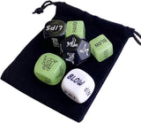 6 PCS Sex Gaming Dice for Adults Couples Sex Play Fun Kinky Games for Couples Foreplay Positions Options Sets Bedroom Toy Role P