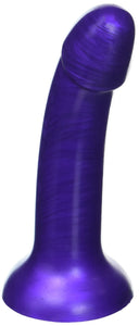 Strap U G-Tastic 7In Metallic Silicone Dildo Purple